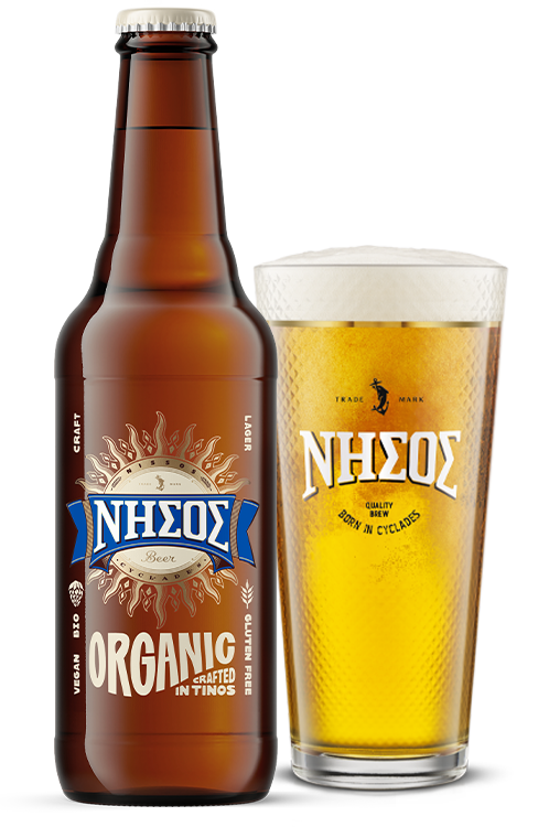 Nissos Beer-NISSOS ALL DAY ORGANIC, GLUTEN FREE
