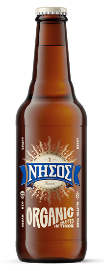 Nissos Beer-NISSOS ALL DAY ORGANIC, GLUTEN FREE